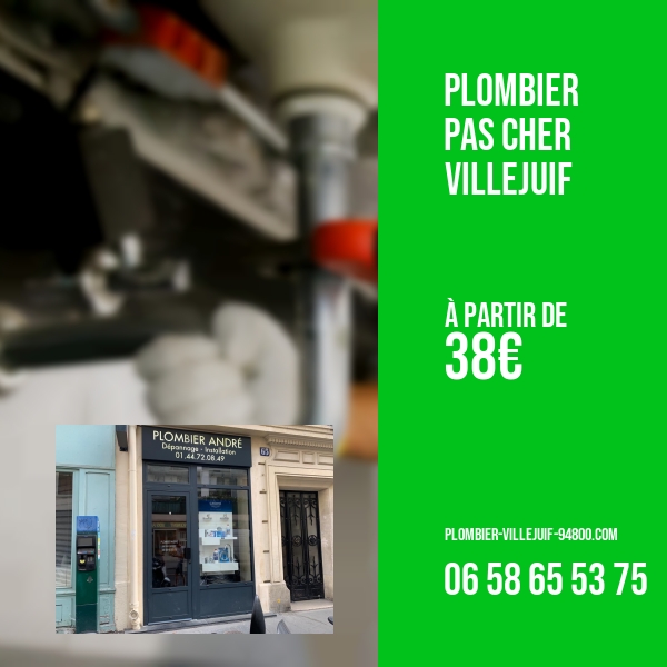 informations plombier Villejuif